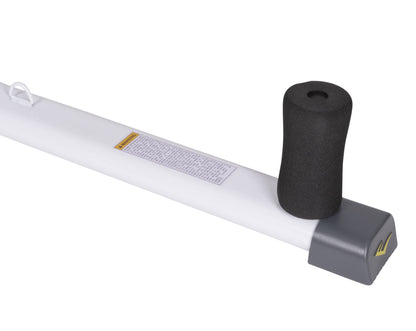 Single Station Heavy-Duty Punching Bag Stand, Powder-Coated Steel, 100 Lb Capacity, White