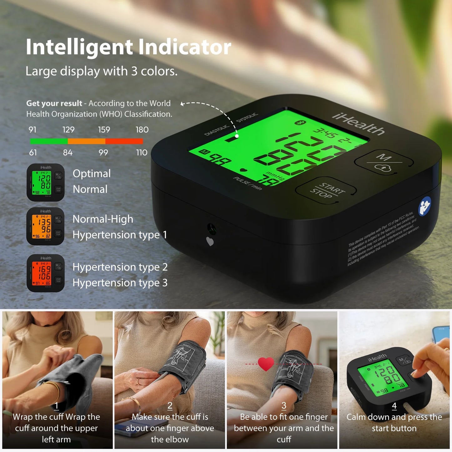 Track plus Wireless Blood Pressure Monitor