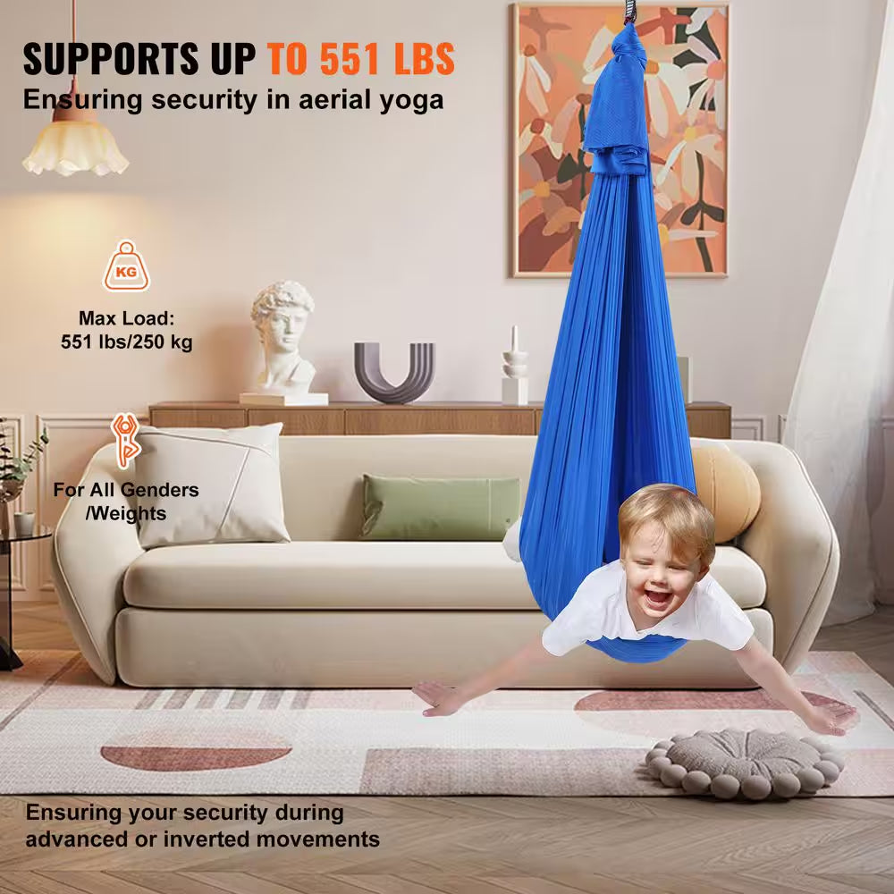 Sensory Swing for Kids, 3.1 Yards, Cuddle Swing Hammock, Therapy Swing for Children with Special Needs