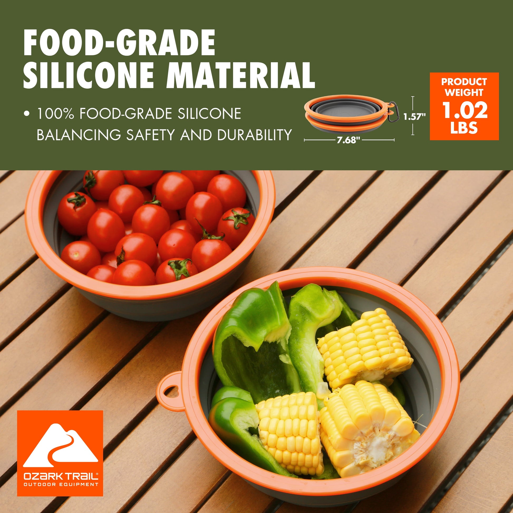 2 Pack Dog Travel Bowls Portable Foldable Dog Water Dish Bowl for Pets