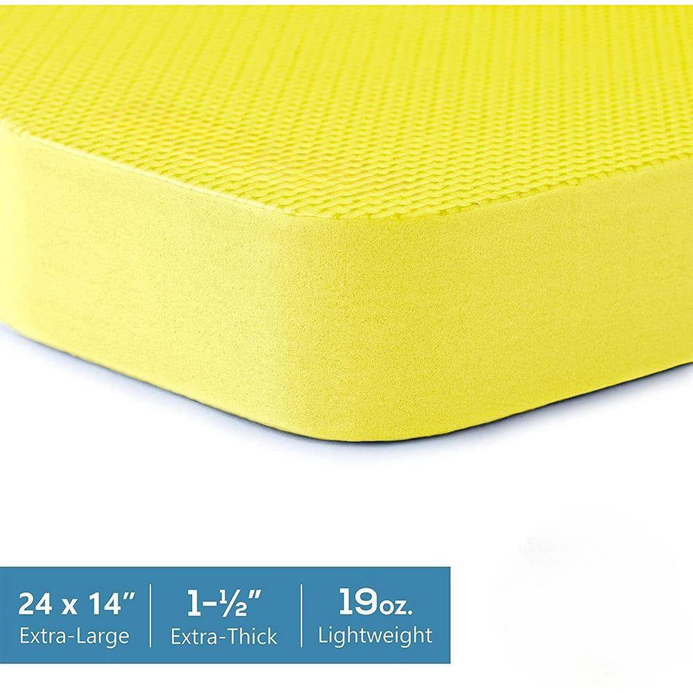 24 Kneeling Pad, Garden Kneeler for Gardening, Yellow
