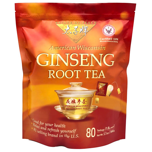 Prince of Peace Ginseng Root Tea, 80-Count