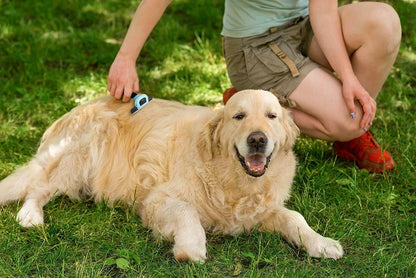 Professional Pet Brush - Grooming and Deshedding Tool for Cats and Dogs